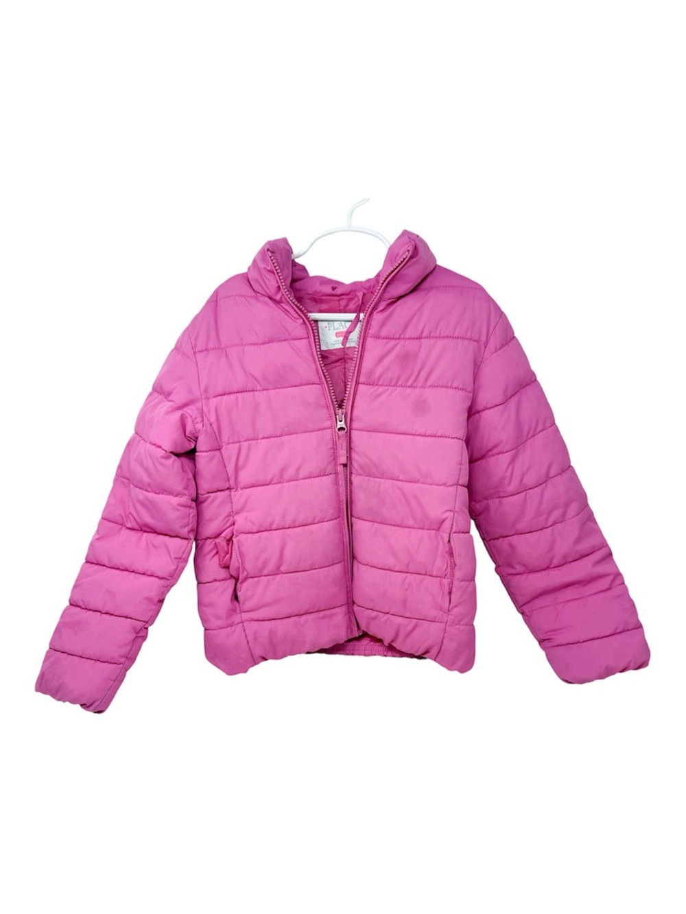 Girls' Pink Puffer Jacket - Lightweight Warmth Place